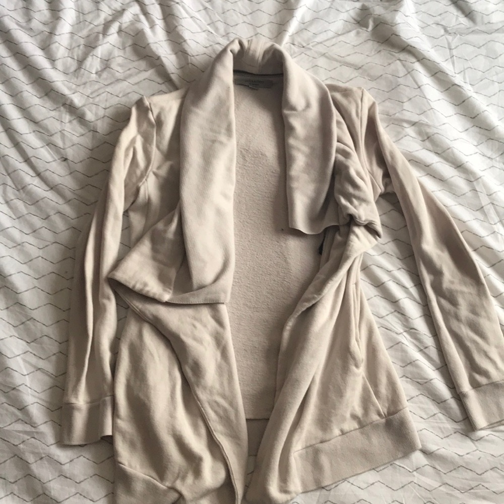 All Saints asymmetrical cardigan
